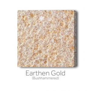 Earthen Gold Bushhammered