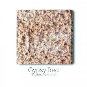 Gypsy Red Bush Hammered