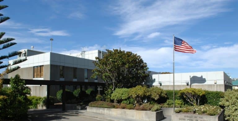 US Embassy Wellington
